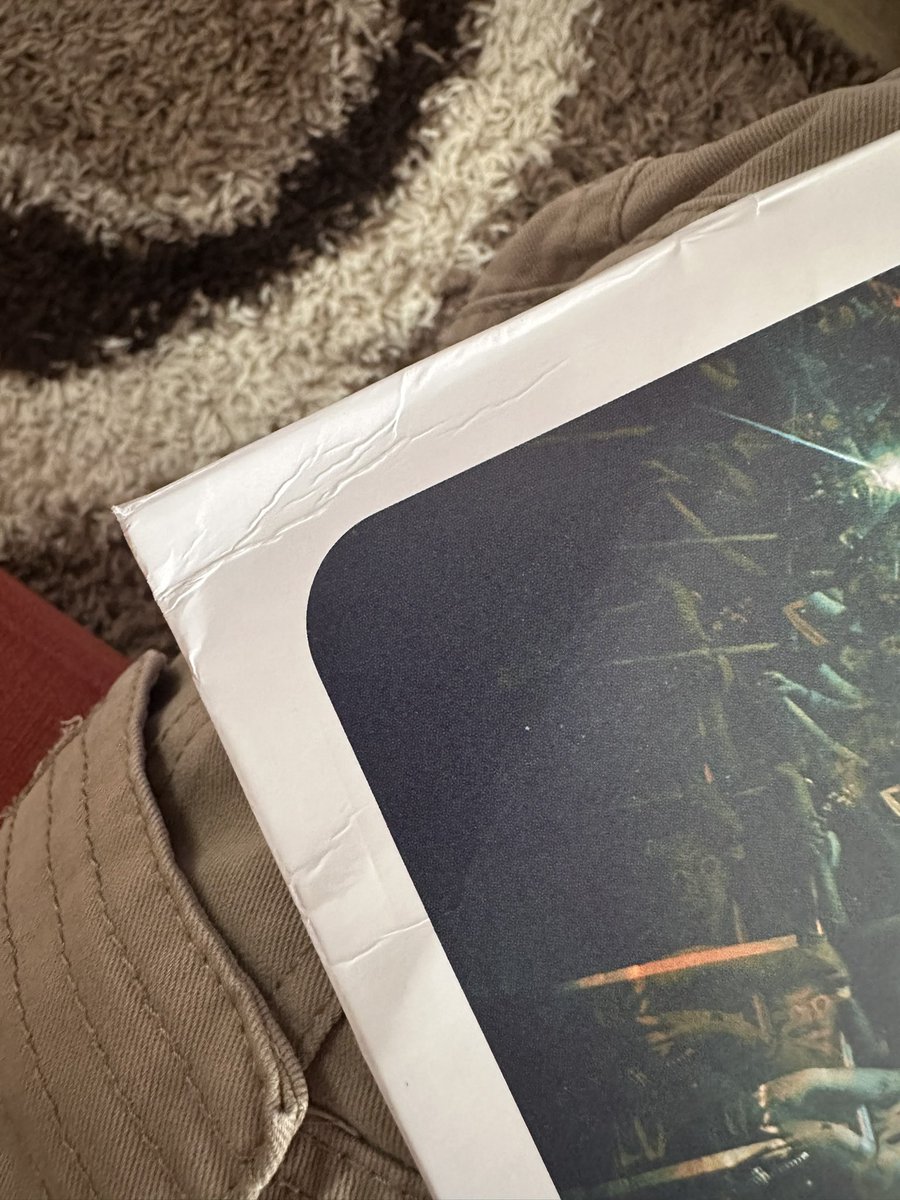little_jim's tweet photo. @BloodRecs I hate to be that guy looks like the sleeve got damaged in the post, don’t suppose you have any spare sleeves hanging around? Lucky enough to get a good low 338/4000 too. Cheers in advance. https://t.co/RowUToBkMj