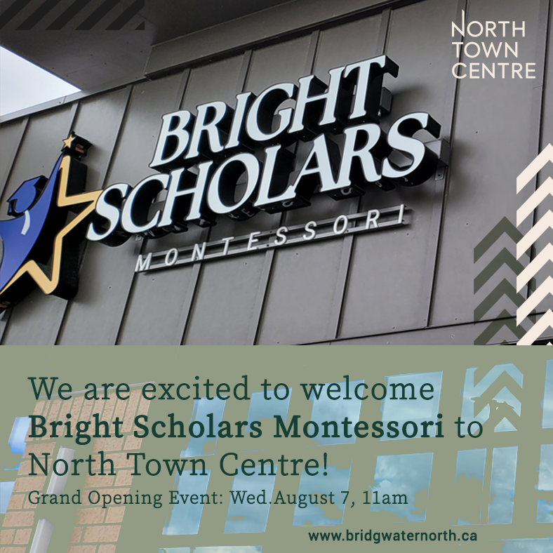 northtowncentre's tweet photo. Bright Scholars Montessori is coming to North Town Centre, with a grand opening event on Wed August 7, beginning at 11am! Come meet their amazing team and tour the school.
#bridgwater #BrightScholarsMontessori #bridgwater #Winnipeg #Montessori #NorthTownCentreWPG https://t.co/cKgrReVWZi