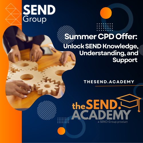 **Final hours to Unlock SEND Knowledge for £12! 🌞**

Our Summer CPD Offer is ending soon. Don’t miss out on unlimited access to expert content, master classes, and additional benefits.

Sign Up Now for £12  thesend.academy/summer-cpd-off…

#SEND #Inclusion #ALN #CPD #TeacherTraining