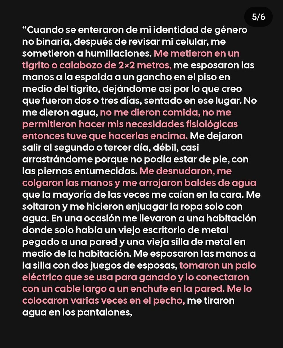 El régimen de Nicolas Maduro está siendo investigado en la Corte Penal Internacional por crímenes de lesa humanidad que INCLUYEN TORTURAS CONTRA PERSONAS LGBT. Son una vergüenza y cómplices de una tiranía!