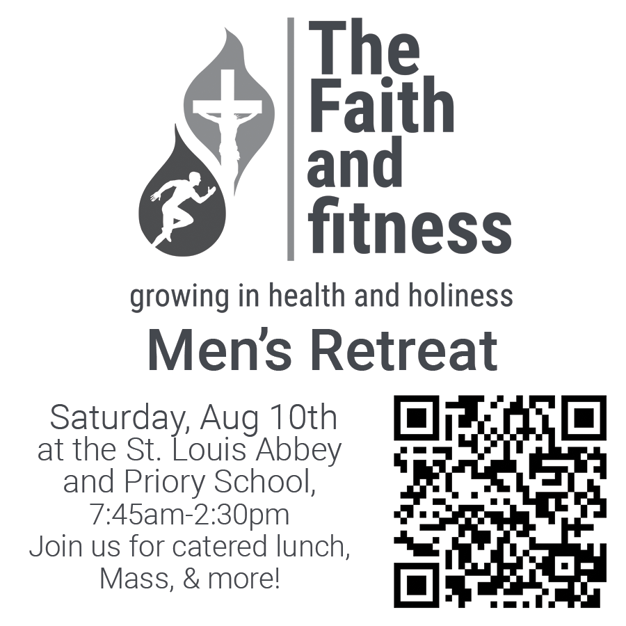 catholicfit's tweet photo. Join us August 10th for weight room training, prayer with the monks, and a high protein lunch while we learn about the biological virtues and more!  Visit https://t.co/PuDoE21CuB for more! https://t.co/JmiLW4IQcG