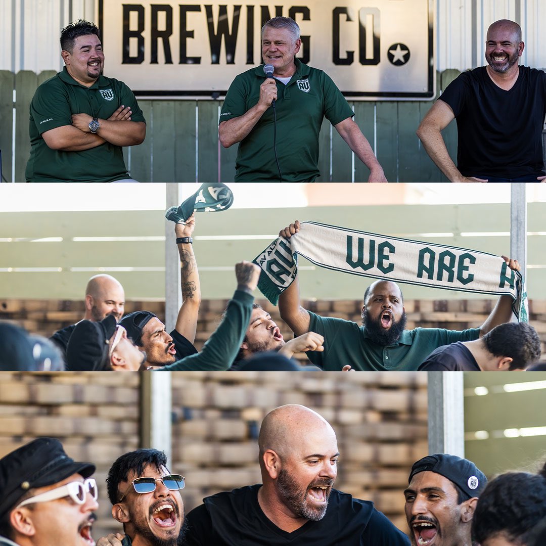 AVALTAFC's tweet photo. AV ALTA FC had an amazing time at Bravery Brewing ⚽️🍻
Coach Brian was able to connect with our community to talk future plans and engage in a way like never before!! 🏟️🎉
What future events would you like to see us host? We just might make it happen 👀 https://t.co/5NqXt2iohd