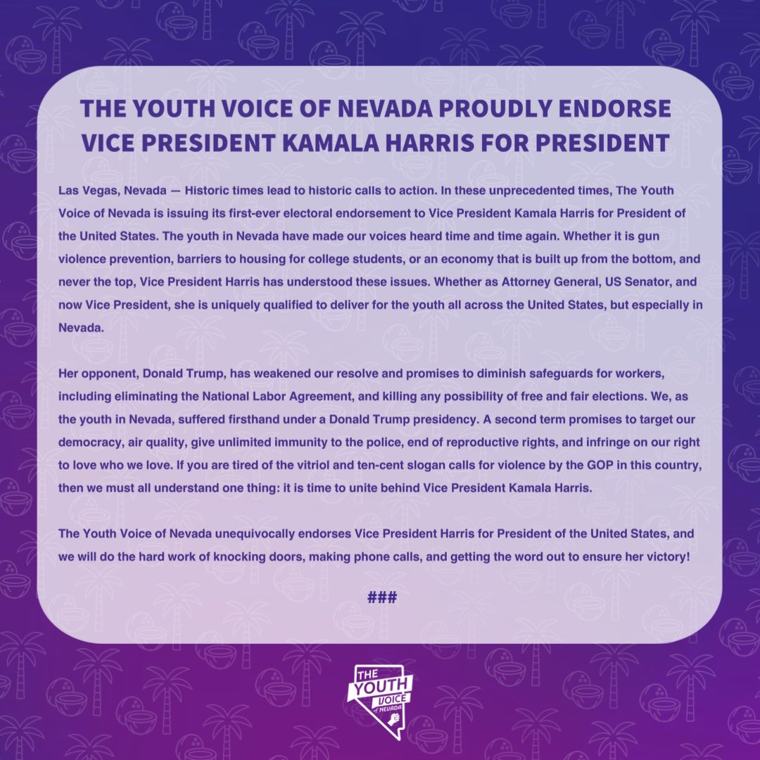 The Youth Voice of Nevada (@YouthVoiceNV) / Posts / X