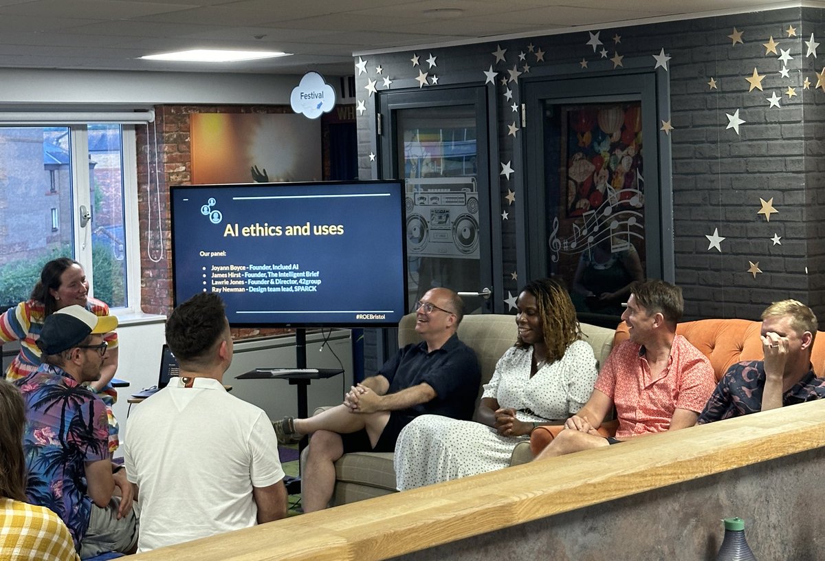 “AI is always retrospective”

Our panel nailed it, when it comes to AI and creativity. 

<a href="/ROEBristol/">Rules of Engagement</a>