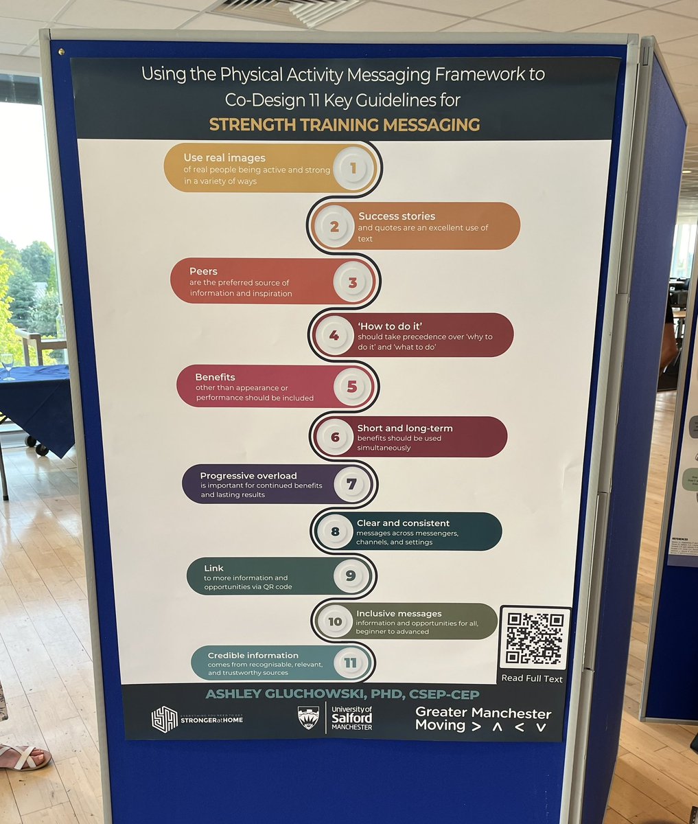 STRONGERwithAGE's tweet image. Such great conversations at @QRSE2024 - as always 🥰
#CoDesign #StrengthTraining #ForAll #PublicHealth #Prevention