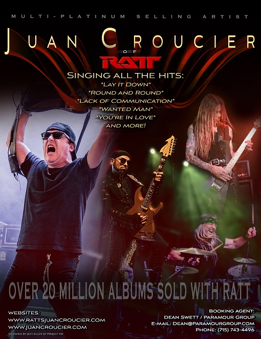 The R.J.C. Band is - Pete Holmes, Mike Moore, Patrick Abbate and Juan Croucier.
juancroucier.com
rattsjuancroucier.com