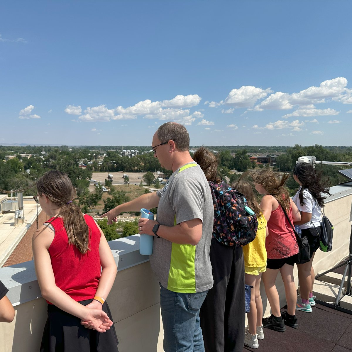 Our Summer of Discovery participants spent Climate &amp; Energy week exploring careers with <a href="/CSUEnergy/">CSU Energy Institute</a> 🌱 They learned about engines, sustainable energy research, and so much more. Showing young people career paths in climate and energy only does great things for our future. ✨
