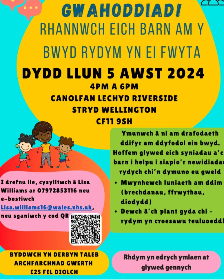 Grow Cardiff Tyfu Caerdydd (@growcardiff) on Twitter photo Coming up next Monday 5th August 4-6pm at Riverside Health Centre, please get involved, families welcome, just scan the QR code or contact Lisa Williams.
We'll also have some of our <a href="/GrowWellCardiff/">Grow Well Cardiff</a> team in the garden sowing seeds ready for winter crops! Come and say hi ๐ฑ Coming up next Monday 5th August 4-6pm at Riverside Health Centre, please get involved, families welcome, just scan the QR code or contact Lisa Williams.
We'll also have some of our <a href="/GrowWellCardiff/">Grow Well Cardiff</a> team in the garden sowing seeds ready for winter crops! Come and say hi ๐ฑ