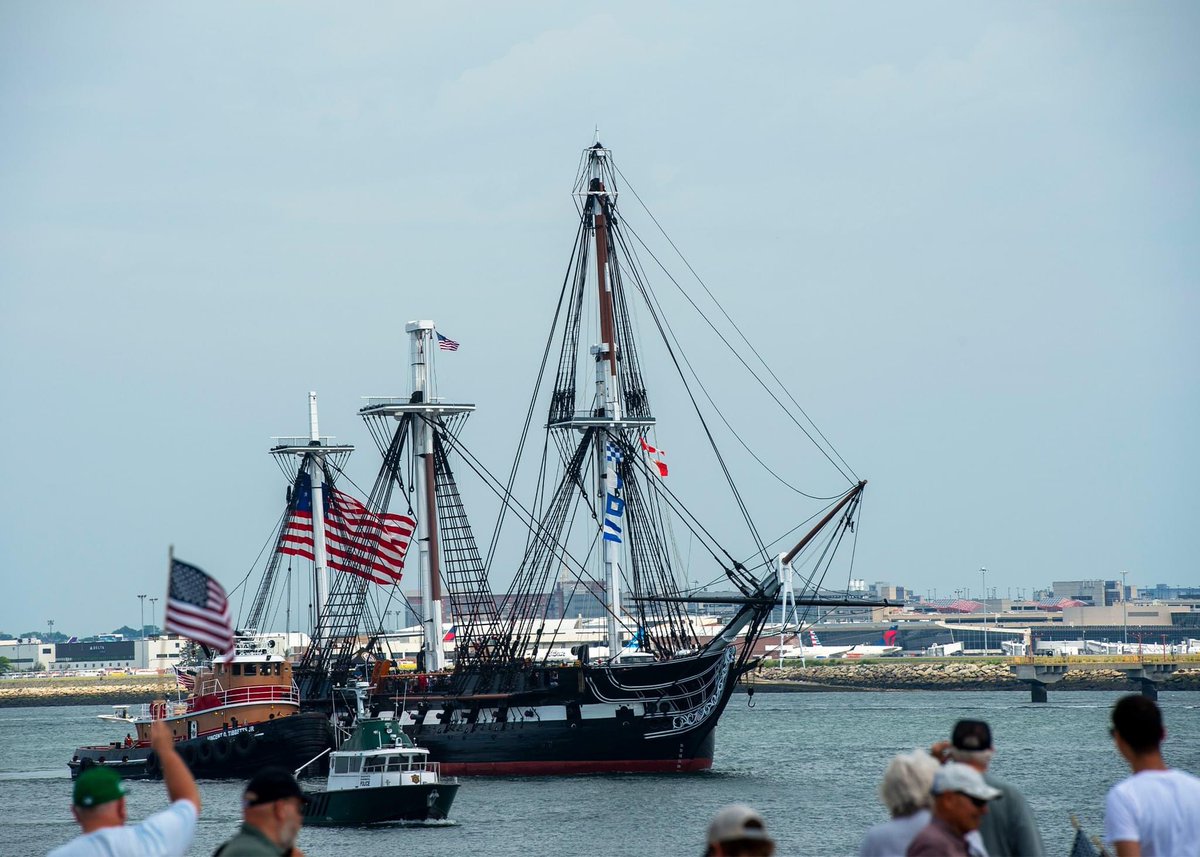 The next underway of the year is coming! ⚓️🎉😍

Reminder, USS Constitution is scheduled to get underway Friday, August 9th, from Charlestown Navy Yard at 10:00 a.m.

We will fire a 21-gun salute viewable from Fort Independence on Castle Island at approximately 11:30 a.m.