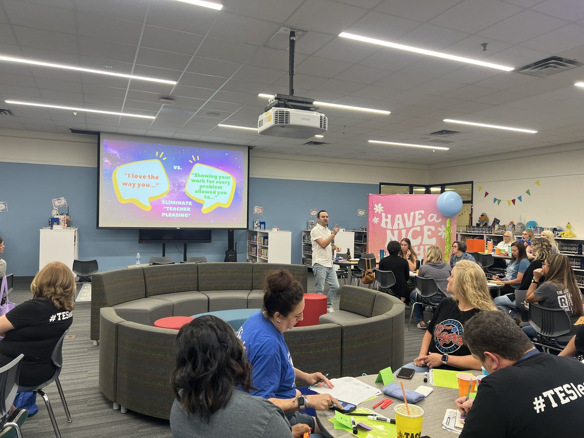 Daniela Alvarez (@tes_alvarez) on Twitter photo Our group is now learning about student motivation with <a href="/ChrisPombonyo/">Chris Pombonyo</a>! Thanks for all the new ideas!! #TESleads Our group is now learning about student motivation with <a href="/ChrisPombonyo/">Chris Pombonyo</a>! Thanks for all the new ideas!! #TESleads