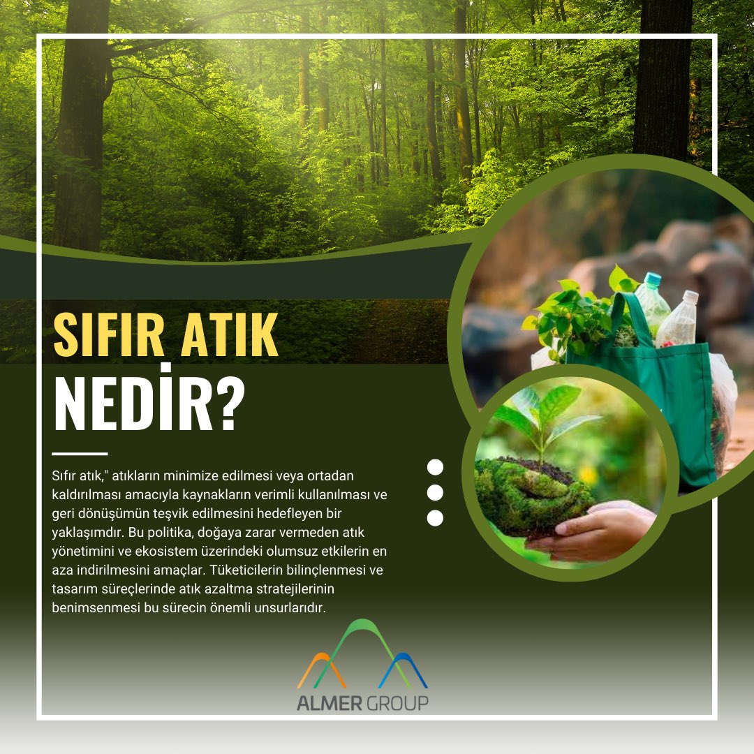 ALMERGroup's tweet photo. 🌍 Sıfır Atık: Geleceğimize Yeşil Bir Adım! ♻ 

Artık küçük adımların büyük farklar yaratma zamanı! https://t.co/QtZ8bWTGOQ