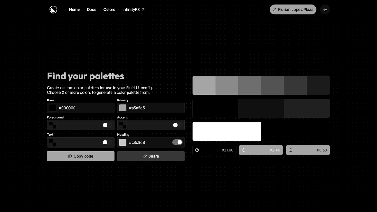 flopezplz's tweet photo. Fluid UI mono theme🤔
https://t.co/dFTqwwQeQP https://t.co/bn2AOVZOxV