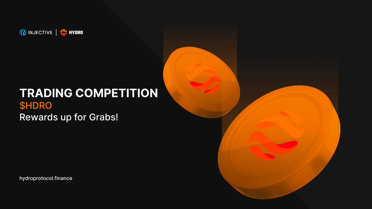 socxlddd's tweet photo. 🏆 Participate in @hydro_fi trading competition on @HelixApp_!

Compete for a total prize of 50,000 $HDRO on the major Decentralized Exchange on @injective 

📚 Competition details: https://t.co/cpmv4byXIn
🌊 Get started: https://t.co/w2XuA6DTTT

$INJ https://t.co/08ypAeGnh8