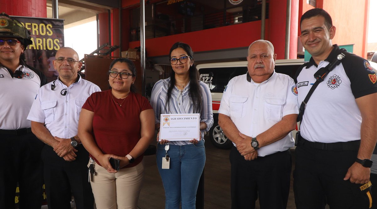 Agradecemos profundamente la donación de víveres por parte de <a href="/TELUS/">TELUS</a> International Guatemala, quienes durante varios meses realizaron una colecta entre sus colaboradores.

Los víveres se utilizarán por Bomberos y Rescatistas en caso de emergencias de larga duración.