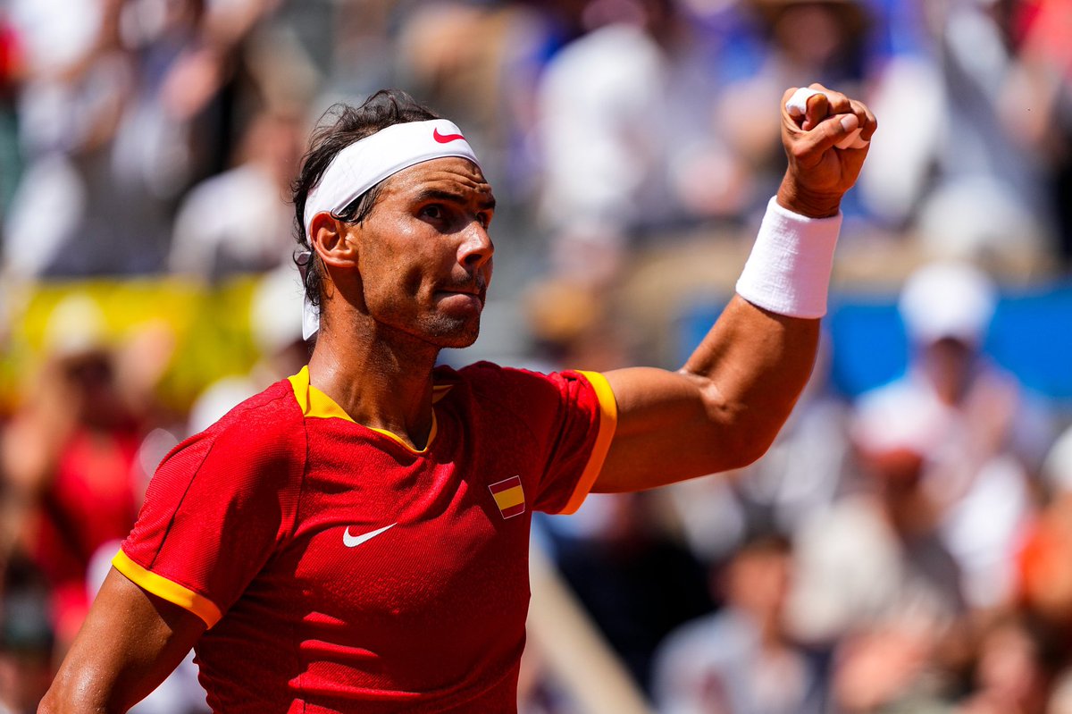 tennislols's tweet photo. So, with that Rafa’s Olympic career comes to an end. Barely have the words right now to express how I feel, just know that there will never be another Rafael Nadal. I love you with everything, thank you Rafa. https://t.co/waOtljWpPg