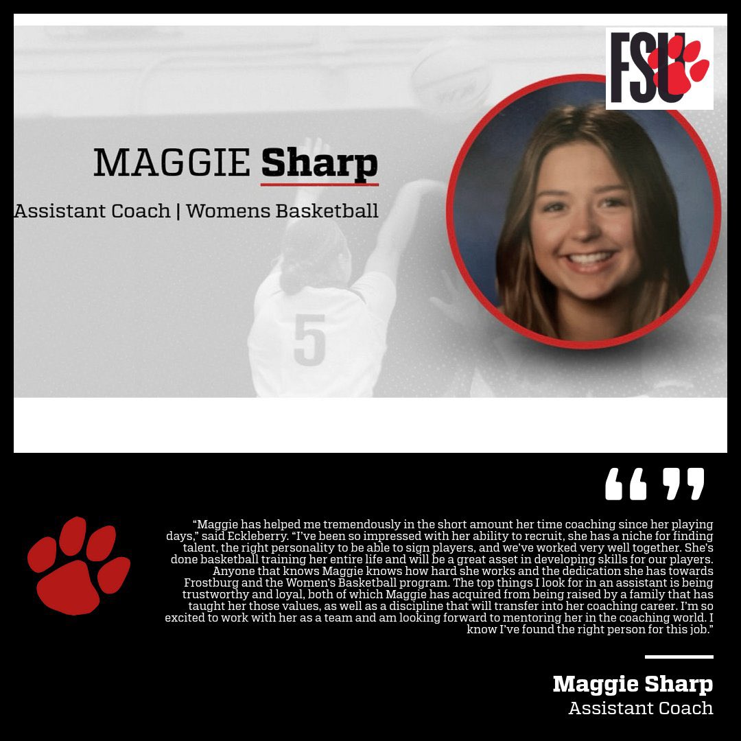 FROSTBURG_WBB's tweet image. 🚨🚨Women’s Basketball Coaching Staff-

"Overall, I'm truly blessed to have such great people and coaches on this staff and am hoping to continue our team's success this upcoming season." -Eckleberry 

frostburgsports.com/news/2024/7/31…