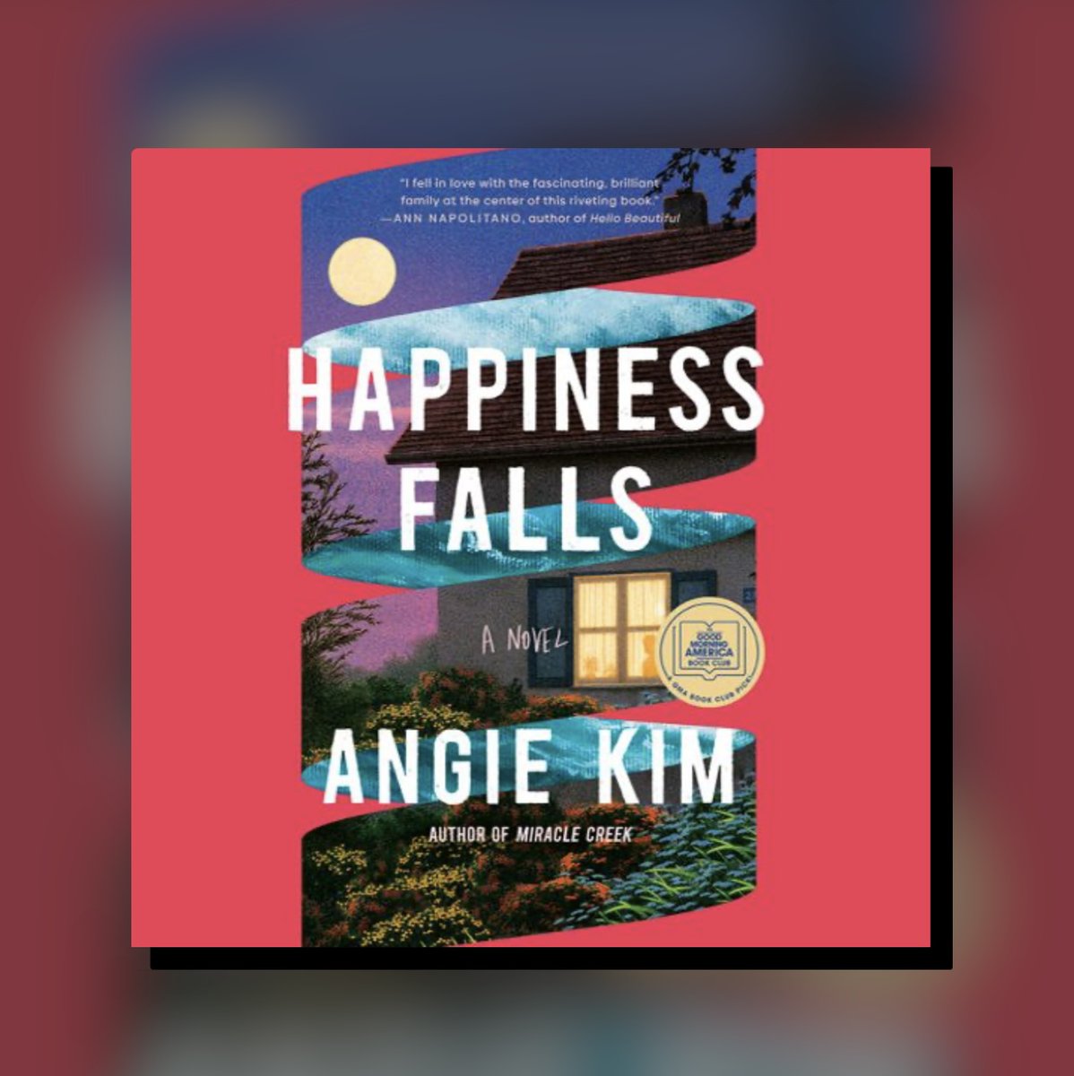 Really good book alert! 
Happiness Falls by @angiekimask 

Beautiful story about a missing father, a teenage boy who can't speak, and their family's desperate search to understand what happened. Highly recommend!
#bookreview #bookrecommendation #readthis