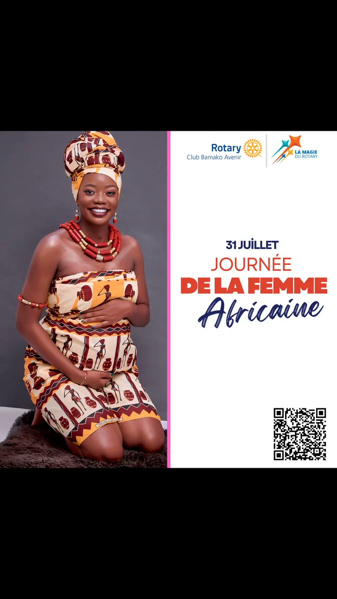 ♻️ JOURNÉE DE LA FEMME AFRICAINE 

🥰Belle journée à vous les #dames

#ONUfemmes
#lamagiedurotary