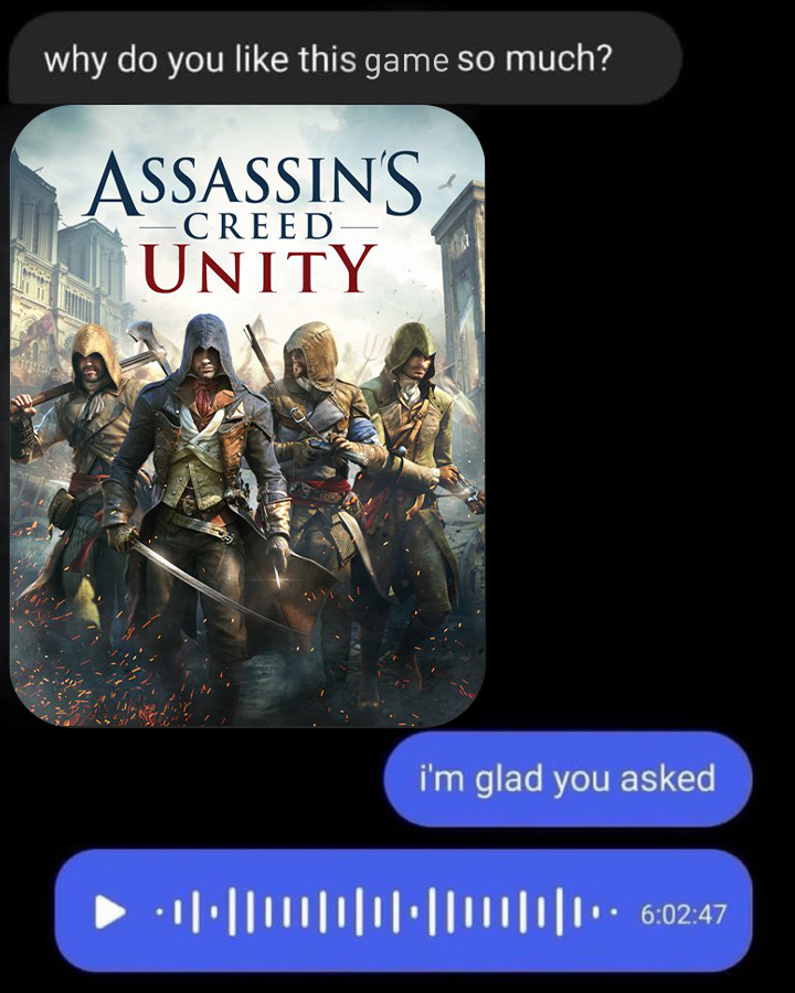 assassinscreed's tweet image. And we could probably go on for at least another 6 hours. 🦅

#AssassinsCreed