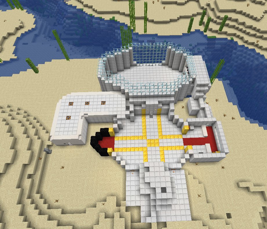 UwuBestBoi1's tweet photo. Decided I wanted to bring myself some nostalgia in a survival server I'm in, so I recreated @dantdm lab completely https://t.co/QAyMRvOtlU