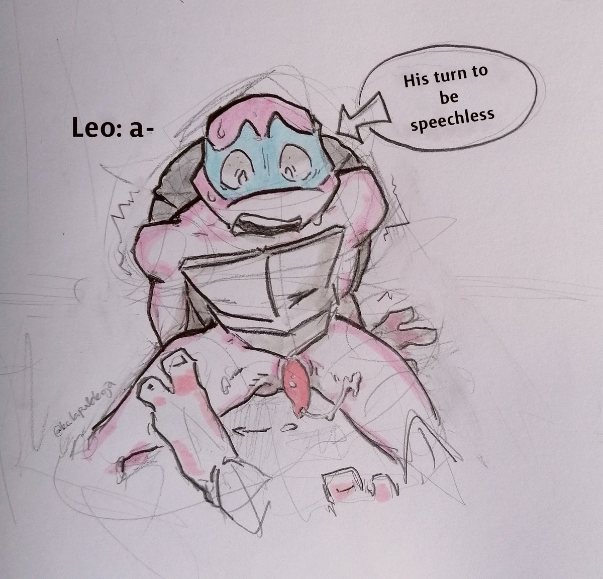 Drugged Leo 🐢💙 long awaited part 5! #tcest #raphleo