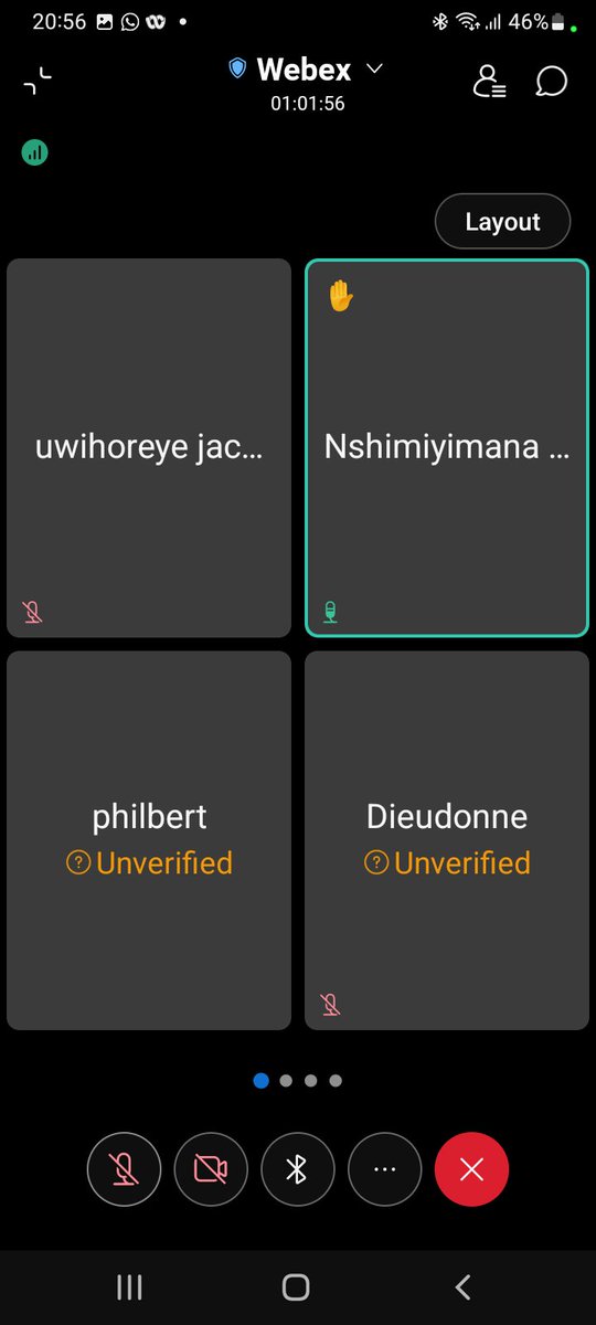 NyarugengeYouth's tweet image. #Akakanya mu karere ka @Nyarugenge harikuba inama ihuje inzego z&apos;urubyiruko mu byiciro bitandukanye aho irikuba hifashishijwe uburyo bw&apos;ikoranabuhanga #webex ikaba iri kugaruka ku mwaka mushya w&apos;imihigo y&apos;urubyiruko 2024-2025 @CityofKigali @RwandaYouthArts @RwandaLocalGov