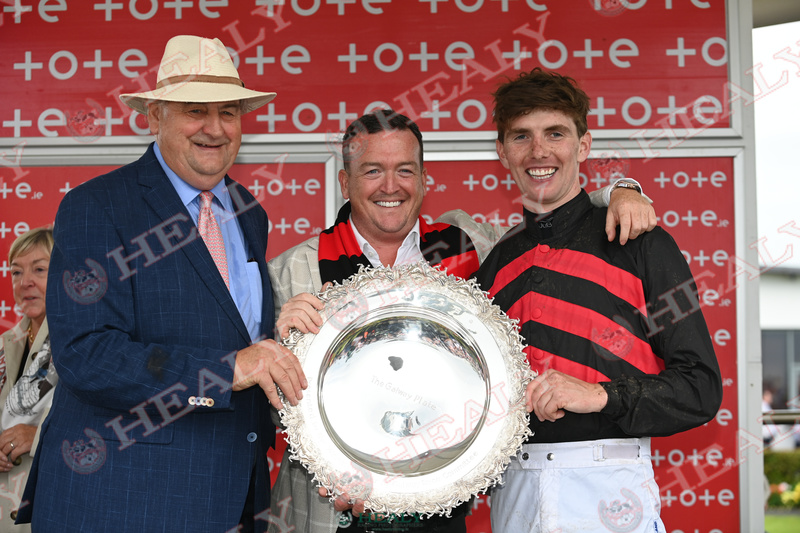 🐎 <a href="/Galway_Races/">Galway Races</a>  31-July-2024
Scenes from <a href="/ToteRacing/">Tote</a> Galway Plate won by Pinkerton for owner Philip Polly trainer <a href="/tuvastables/">Noel Meade Racing</a> and jockey Donagh Meyler.
(c)healyracing.ie