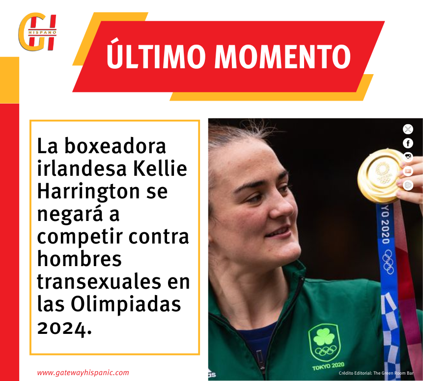 La boxeadora irlandesa #KellieHarrington, ganadora de la medalla de #oro en los Juegos Olímpicos de 2021, ha declarado que se NEGARÁ a competir contra cualquier boxeador que sea biológicamente masculino en las #OlimpiadasParís2024