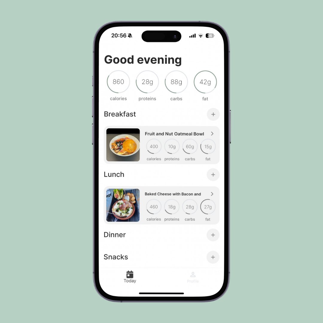 digitalmakeryio's tweet image. Here's the planned redesign for AI-Nutrition-Tracker.com. I'd love to hear your thoughts!
The goal is to make it more elegant & professional. The previous design, which will be replaced soon, was a make do to test the concept of my #flutterflow side-project.
#ui #flutterui #ux