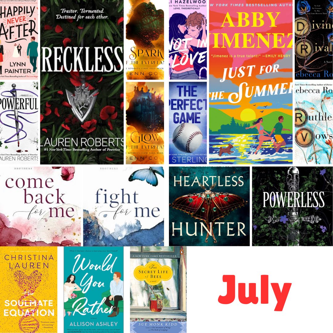 _uhhmanduh's tweet photo. July Reads https://t.co/bPQIWFdxYI
