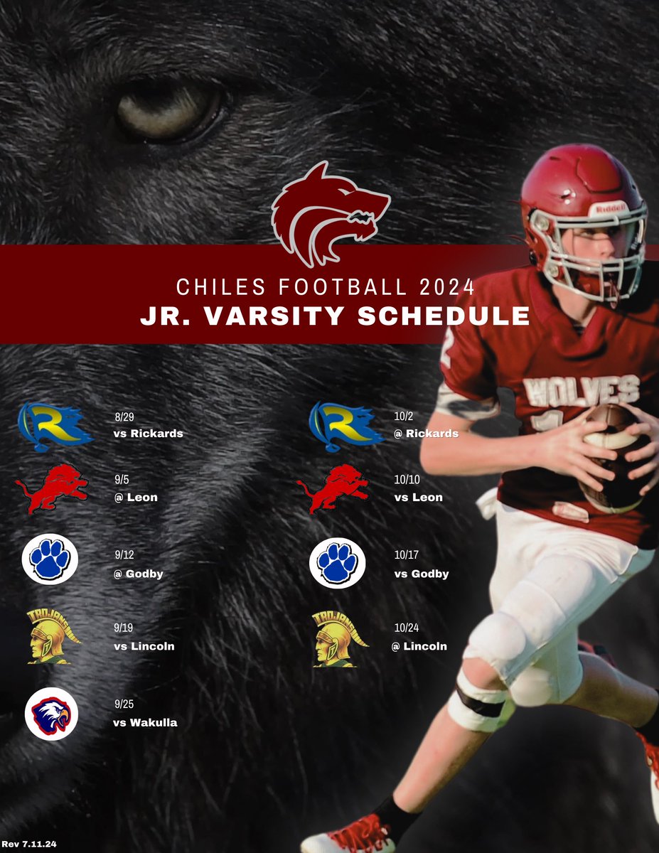 ChilesTDC's tweet image. Locked in 🔒 and ready. The 2024 season is here 🔥

@Bill31529 @LeadTimberwolf #timberwolves #bestisthestandard #fhsaa