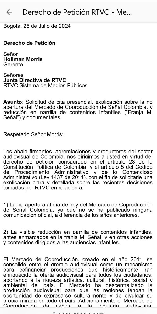 María Alejandra Villamizar tweet media