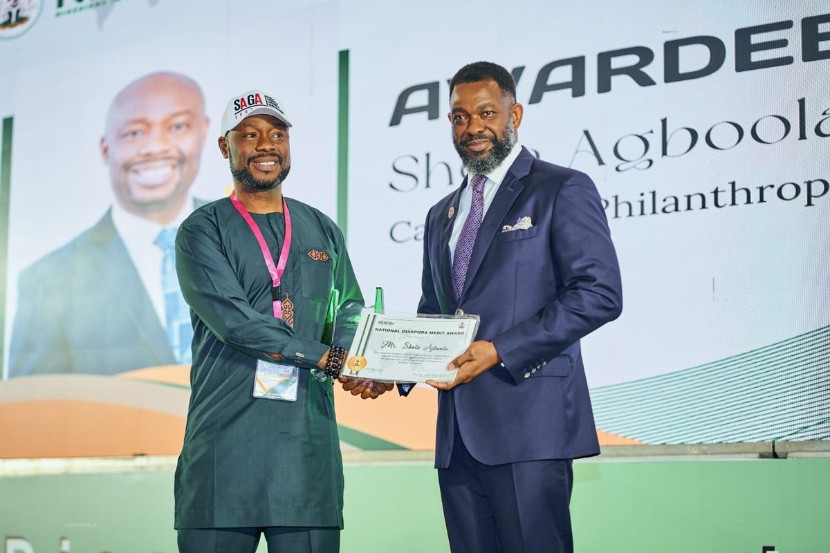 abc_national's tweet photo. The Association of Black Conservatives proudly congratulates @Sholagboola_Amb, the Conservative candidate of repute for Saint Boniface - Saint Vital, on receiving the National Diaspora Merit Award. https://t.co/MOr6UKlXYv
