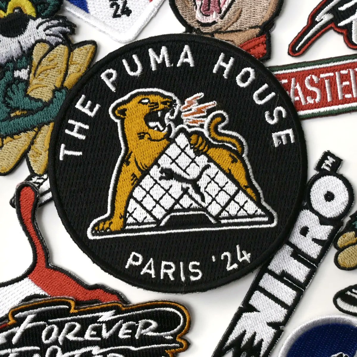 getpatchmarks's tweet image. Some patches were produced for @PUMA for the Paris Olympics for guests and athletes at The Puma House.