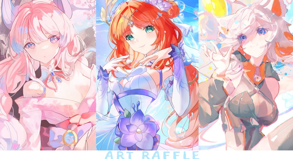 。♡◇ BIRTHDAY ART RAFFLE ◇♡ 。
1 Winner will receive a half body Illustration 🩵

To enter:-
-Follow me
-Like &amp; rt
-Reply with your oc

Ends on August 15 !!
Good luck everyone 🩵