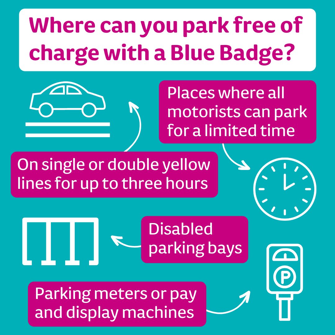 DementiaUK's tweet photo. Did you know that many people with #dementia qualify for a #BlueBadge? 🤔

A Blue Badge is a parking permit that allows people with disabilities or health conditions to park closer to their destination.

Tag someone in the comments who would find this helpful. 💙 https://t.co/QYkLAZGu6h