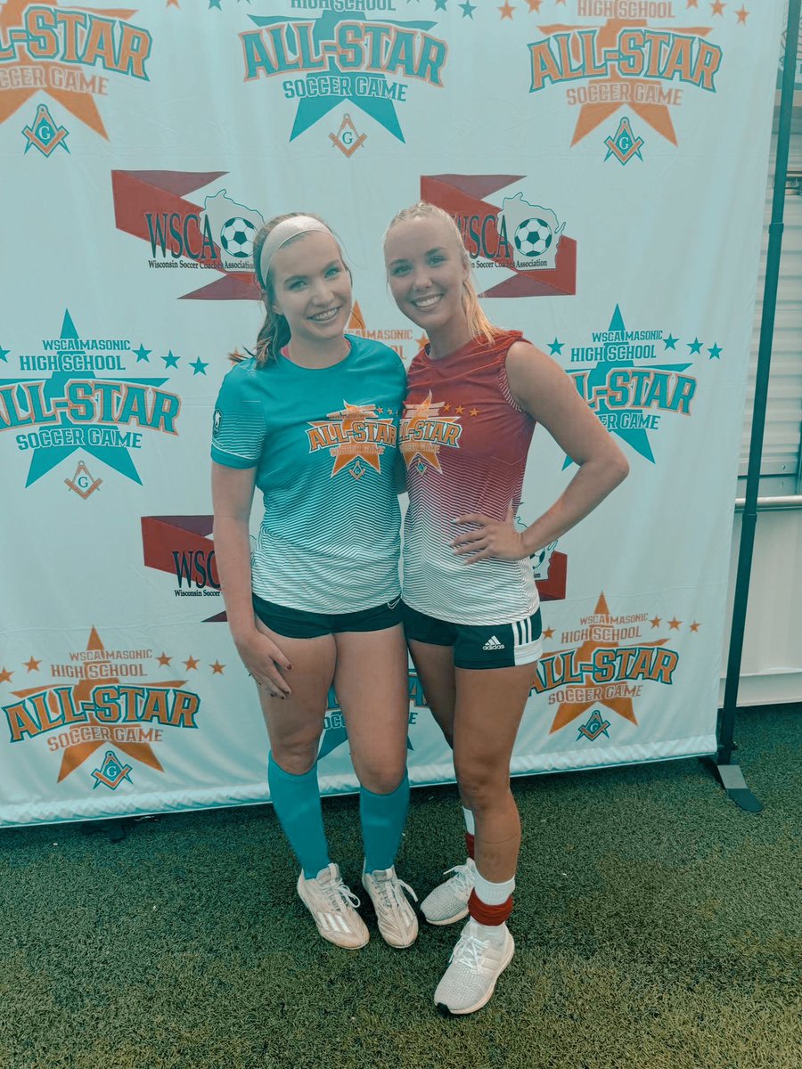 SeversonRowan's tweet photo. Last high school game! Happy to be selected in the WI all-star game and win 4-1!! Also, I was honorable mention senior athlete of the year and honorable mention all-area. Happy to represent Mount Horeb one more time❤��❤️ https://t.co/cD0yoEf1xF