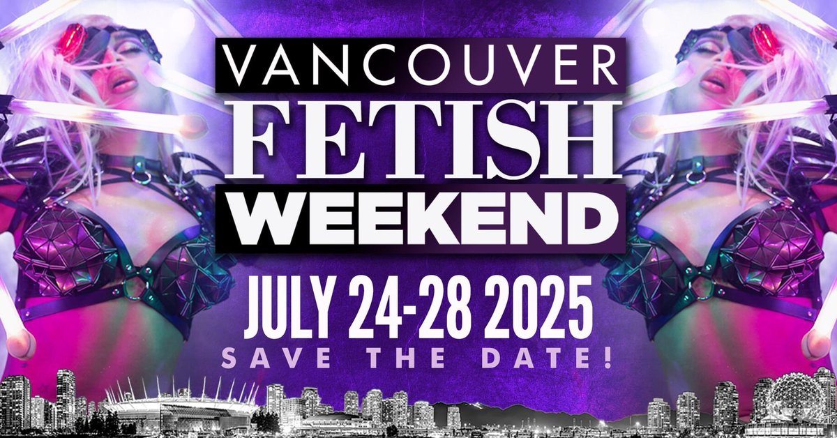 VanFetWeekend's tweet photo. Save the date my darlings! We want to see you again next year for our #fetishweekend ❤️ https://t.co/ZSBF2ItC4O