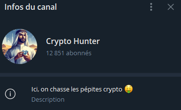Inspn7's tweet photo. ALERTE SCAM, canal telegram #Coinguru et #CryptoHunter scam 

#CDT #Conduit https://t.co/kvujrGILev