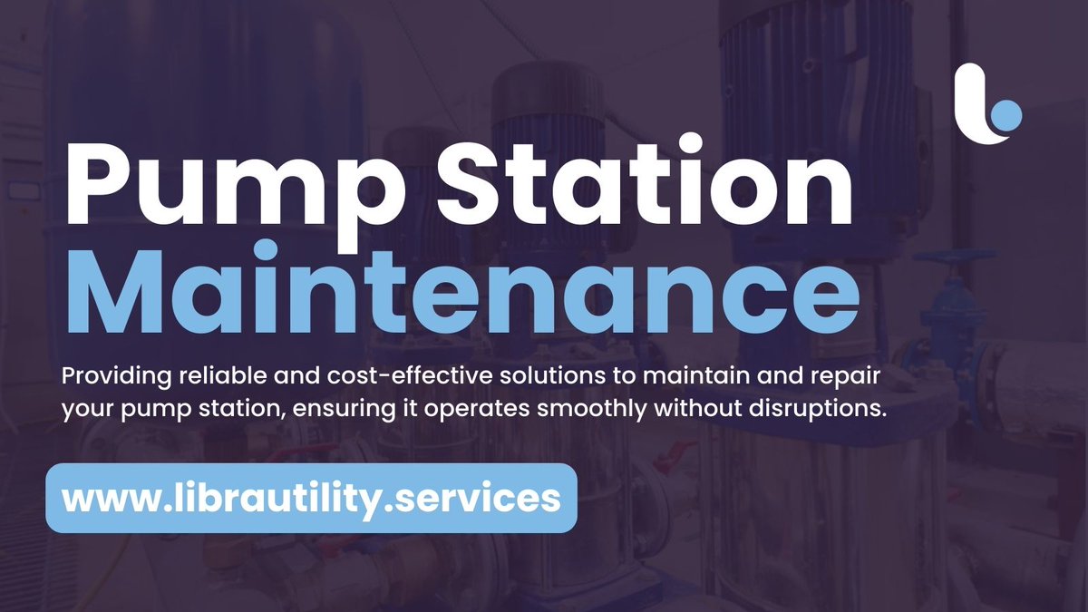 We offer dependable and cost-effective services to keep your pump station running seamlessly.

Find out more ➡️ librautility.services/pump-station-m…

#PumpStation #PumpStationMaintenance #PPM