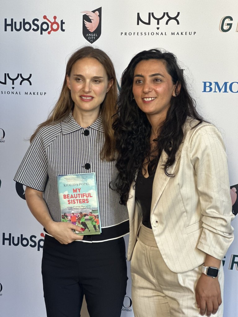 It has been amazing to be in Paris this week, supporting <a href="/khalida_popal/">Khalida Popal</a> and <a href="/Malala/">Malala Yousafzai</a> in making the case for @afghanwnt at the <a href="/weareangelcity/">Angel City FC</a> #EquitySummit in Paris, making the case for why we all need to get behind the women of Afghanistan.