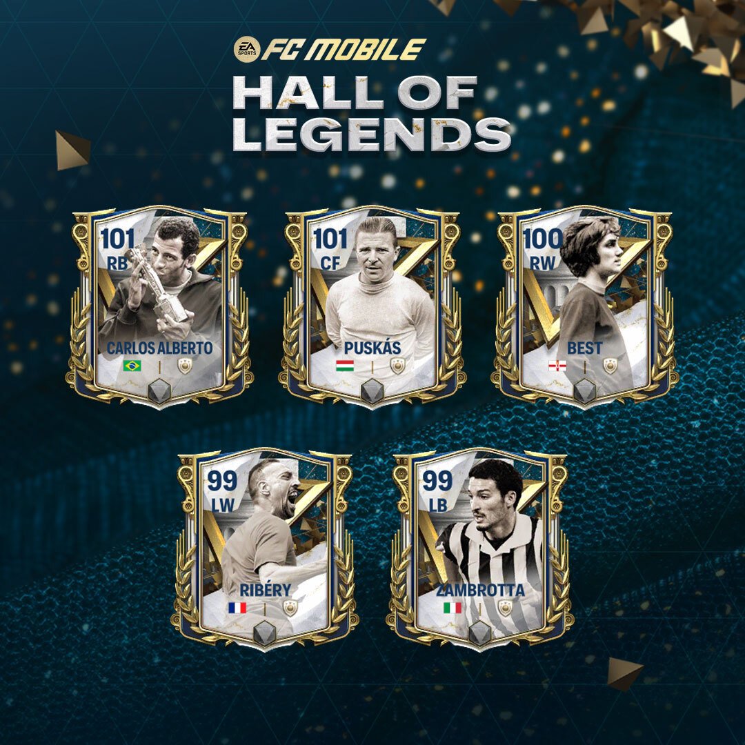 Los jugadores aclamados se exhiben en el Salón de las Leyendas. 🖼️

Los nuevos ICONOS estarán disponibles al reiniciar.