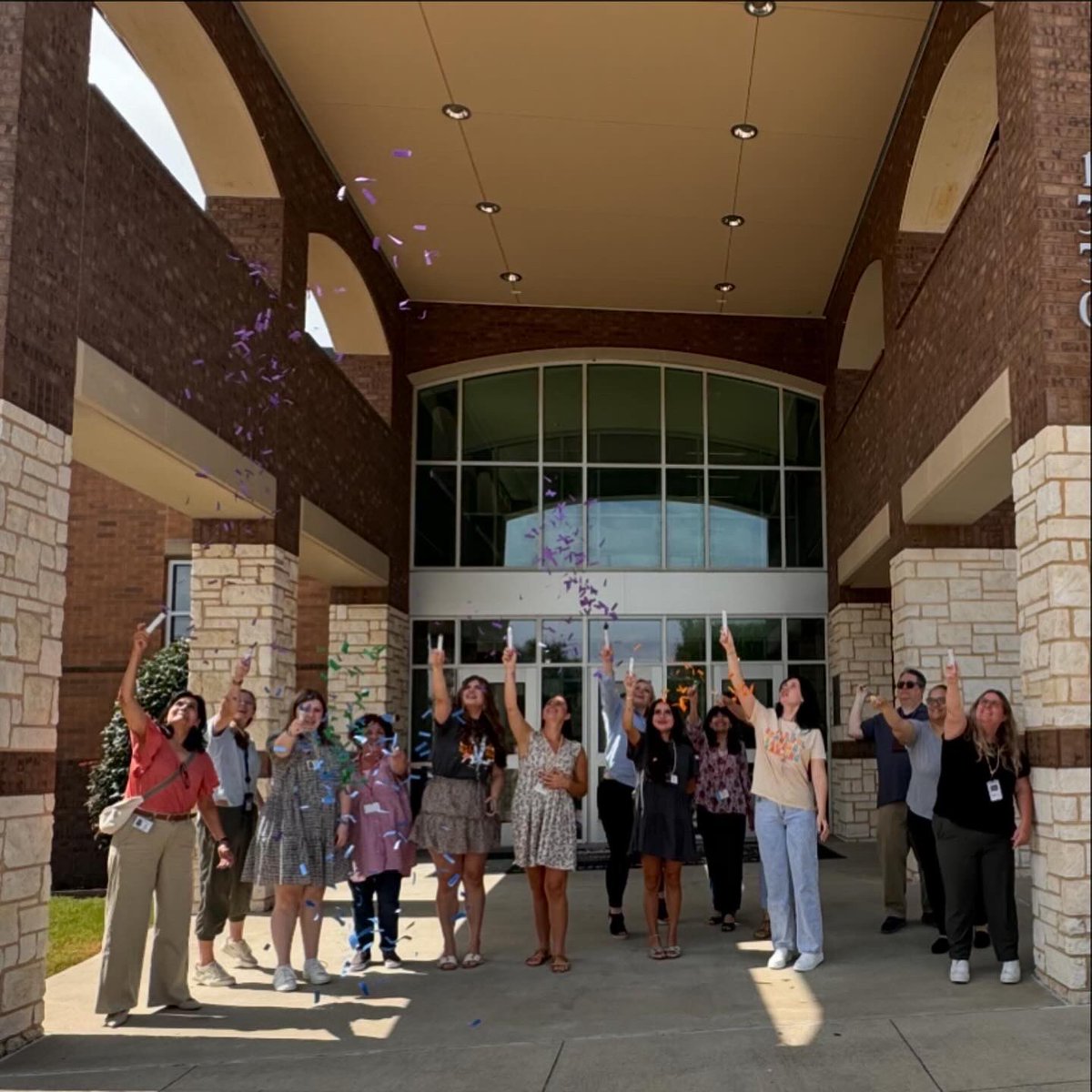 So excited to welcome our new teachers here at Mendenhall!!!! They are on campus learning what it means to be a Longhorn Leader and finding out what color house they are a part of! #PlanoISD #TeamPlanoISD #Mendenhall #LonghornLeaders