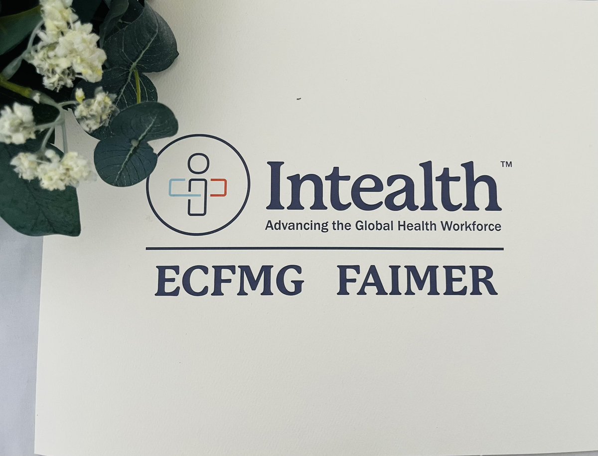 tasnimnaima27's tweet image. So happy to announce that I received my ECFMG certificate today.

A dream came true!