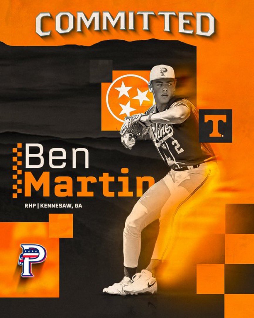 Shout out to 2025 RHP <a href="/BenMartin2025/">Ben Martin</a> for committing to <a href="/Vol_Baseball/">Tennessee Baseball</a> ‼️‼️

#PrimeStud | #PrimeMovement🇺🇸 

📸 <a href="/MayhemConcepts/">Devan Eldred</a>