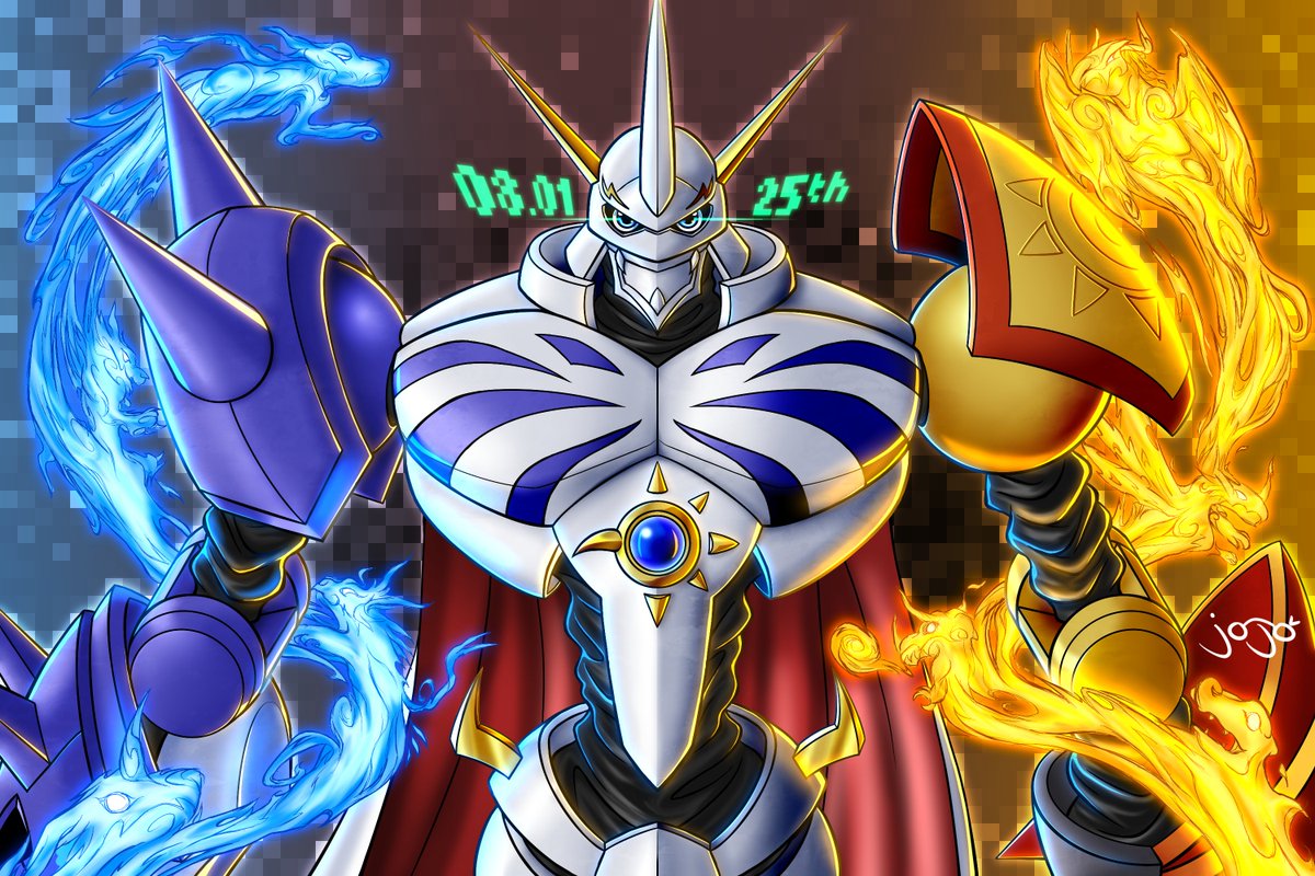 jojogape's tweet photo. Omegamon: Two Become One
#Digimon #デジモン #odaibamemorialday
#8月1日メモリアル2024 #digimon0801 https://t.co/io9dY8R79E