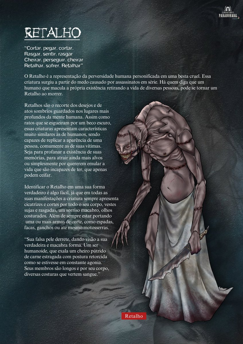 GrimorioPrnml's tweet image. Olá, Cultistas!
◆ O suplemento não-oficial Sobrevivência Urbana está lançado.
Segue 🧵para mais informações
#OrdemParanormal #RPG