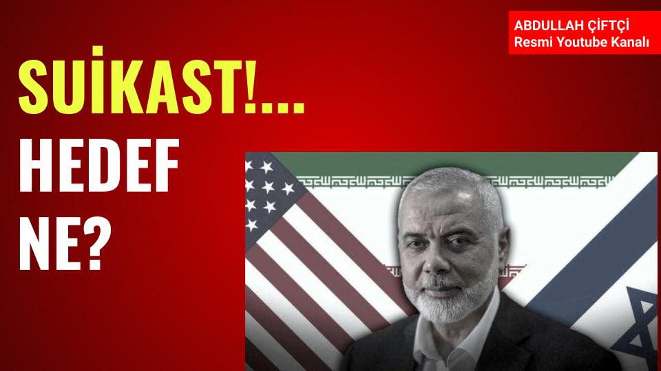 Arkadaşlar

Suikast!...
Hedef ne?

Detaylar Youtube kanalımda video sohbetinde
youtube.com/watch?v=XycqDe…