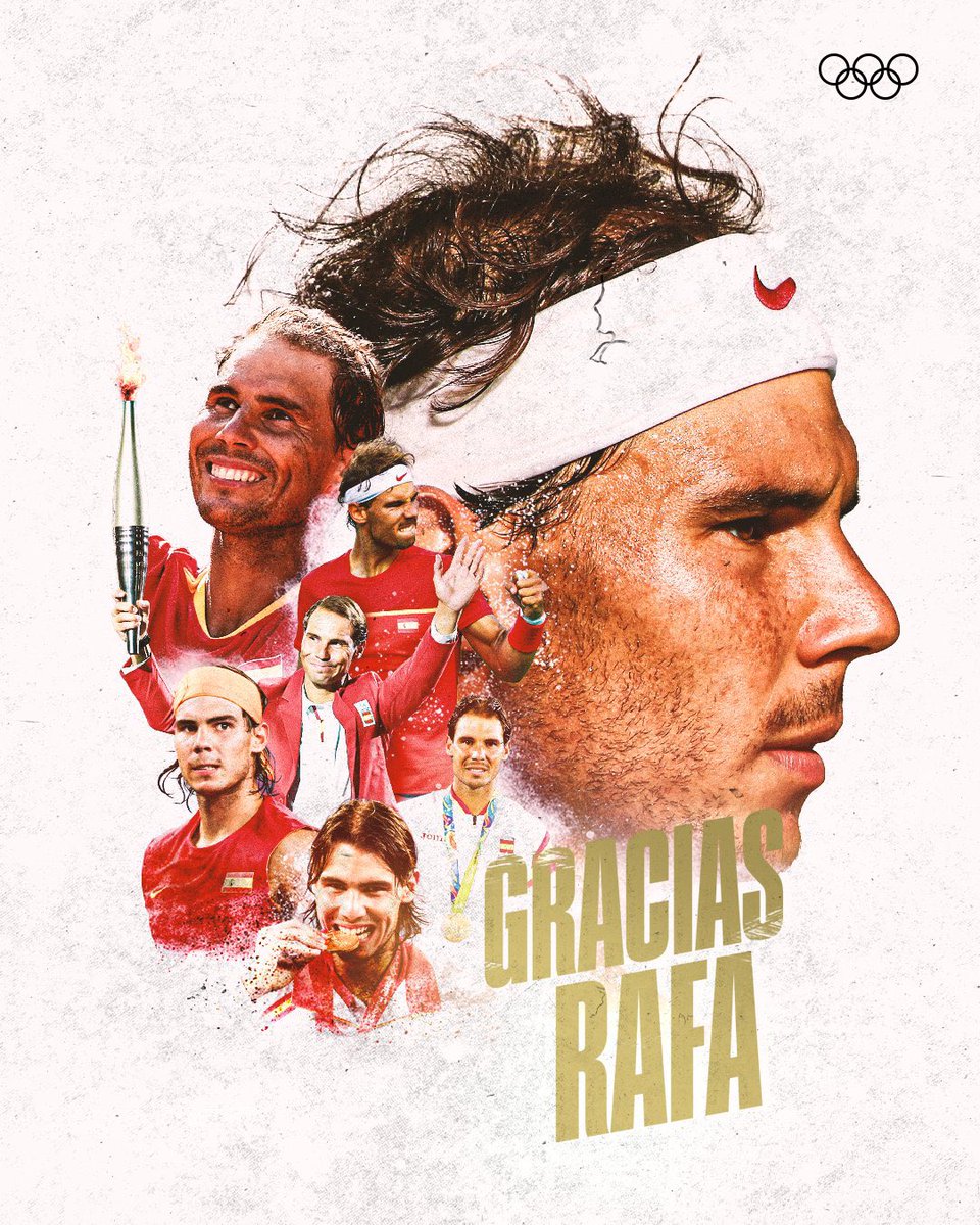 rnadalacademy's tweet photo. ❤️ GRACIAS, RAFA ❤️

@Olympics 🤝 @RafaelNadal https://t.co/byjZ4RHVQ2