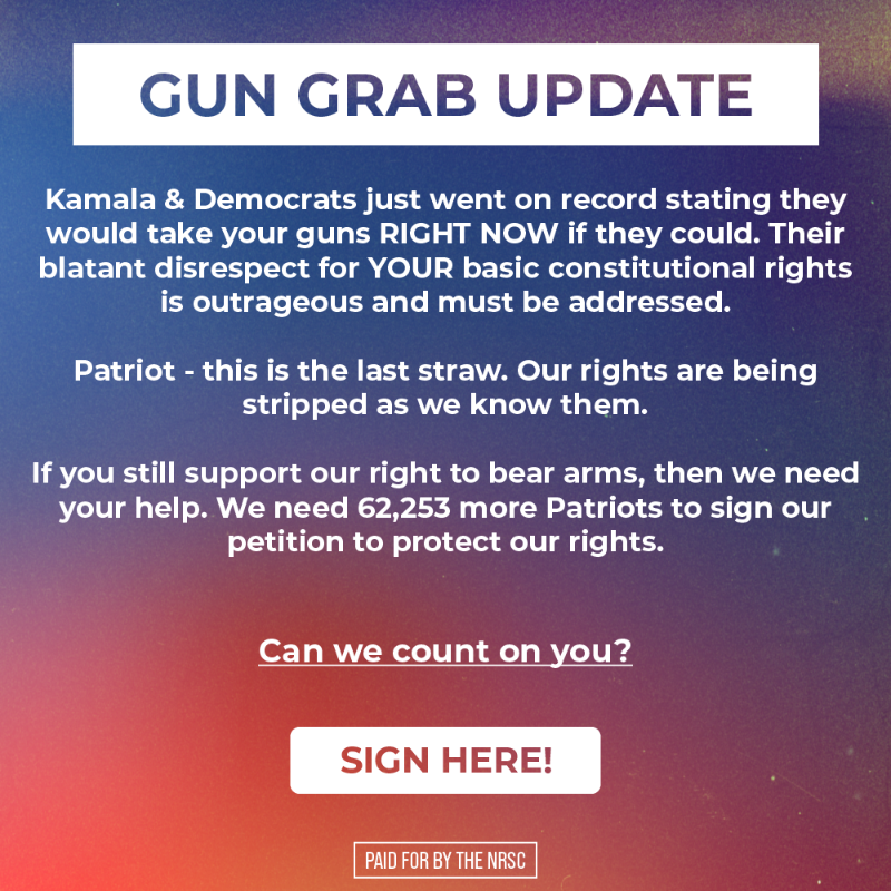 NRSC's tweet photo. MAJOR 2A Update- please read: